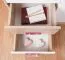 Commode chambre enfant Fabian 07 | 130 x 80 x 40 cm | Chêne clair, blanc et rose