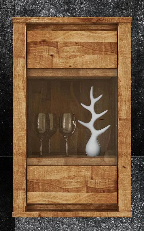 Armoire murale avec porte vitrée Abbildung