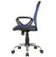 Chaise de bureau pour enfants avec revêtement en mesh respirant Apolo 95, Couleur : Bleu / Noir , convient de 120 à 160 cm