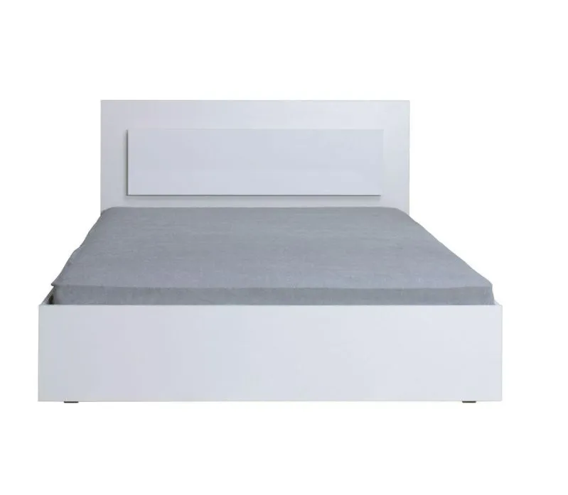 Cadre de lit MDF 160 x 200 cm Blanc Abbildung