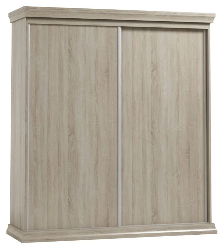 180 cm de large Armoire avec 6 casiers et 2 portes | Couleur: Chêne Sonoma Abbildung