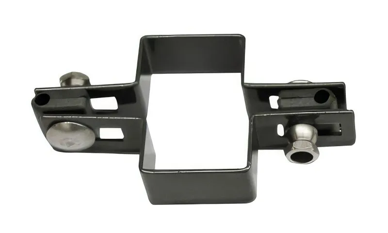 Agrafe de raccordement pour poteaux mod. U, Couleur: anthracite