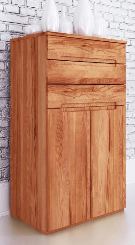 Commode Kapiti 19 | Massif de cœur de hêtre huilé | 129 x 75 x 45 cm | Design exclusif
