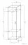Armoire Ciomas 06, couleur : Chêne de Sonoma - Dimensions : 190 x 50 x 40 cm (H x L x P)