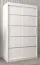 120 cm de large Armoire avec 5 casiers et 2 portes | Couleur: Blanc Abbildung