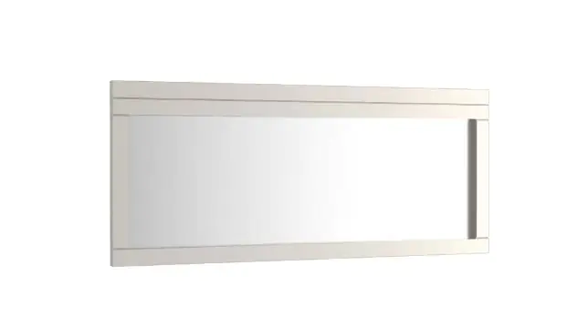 Miroir "Uricani" Blanc 29 - Dimensions : 180 x 55 cm (l x h)