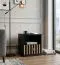 Table de chevet Cikarang 07 | Noir & Chêne | 43 x 40 x 40 cm | Soft Close | Design moderne