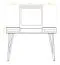 Coiffeuse Masterton 16 chêne sauvage massif huilé - Dimensions : 81 x 120 x 53 cm (H x L x P)