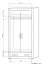Armoire à portes battantes / Armoire Lorengau 34, couleur : chêne Sonoma - Dimensions : 202 x 100 x 58 cm (H x L x P)