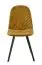 Chaise Maridi 245, couleur : marron clair - Dimensions : 89 x 45 x 55 cm (h x l x p)