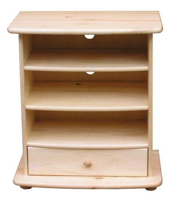 Élément-TV Bois massif Couleur: Naturel 84x72x44 cm Abbildung