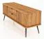 Commode Rolleston 09 en bois massif de cœur de hêtre huilé | 57 x 144 x 46 cm | Design naturel et raffiné