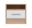 Chambre complète 7 pièces Hannut | Blanc & Chêne | Design moderne | Rangement optimisé