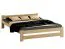 Lit junior Sispony 15 | Pin massif naturel | Couchage 140 x 200 cm