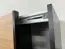 Armoire / Armoire à portes coulissantes | 2 tringles | 2 portes coulissantes | 6 compartiments | 6 étagères | Fermeture en douceur | Couleur : noir | Fermeture en douceur