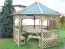 Banc pour pavillon Vitalba - Dimensions : 120 x 39 cm (l x p)