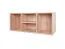 Étagère murale 32, couleur : hêtre - 37 x 94 x 25 cm (h x l x p)