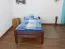 Lit d'enfant / lit de jeunesse "Easy Premium Line" K1/1n, en hêtre massif couleur cerisier - Dimensions : 90 x 200 cm