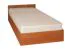 Lit double Corrientes 20 avec sommier inclus | Finition érable | 180 x 200 cm | Design moderne et robuste