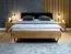 Lit double Ordino 03 en chêne massif huilé | Couchage 160 x 200 cm | Design moderne et robuste