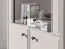 Vitrine / petite / 4 portes / Couleur : Cachemire / Chêne Windmill foncé / Fonction soft-close / Dimensions : 92 x 40 x 150 cm / 4 compartiments / Pour le salon