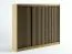 Armoire à portes coulissantes / Penderie Borgis 06B, Couleur : Chêne Artisan / Noir mat - Dimensions : 200 x 250 x 62 cm (H x L x P)