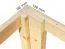 Abri de jardin moderne en brun olive 2,31 x 2,29 mètres, triple fenêtre, avec toit plat, surface au sol : 5,29 m², Cabane de jardin en éléments