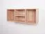 Étagère murale enfant Benjamin 32 | Finition hêtre | 37 x 94 x 25 cm | 4 compartiments