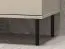 Commode avec tiroirs Petkula 05, Couleur : Beige clair - Dimensions : 85 x 120 x 40 cm (h x l x p), avec 1 porte, 3 tiroirs et 2 compartiments