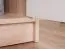Commode simple Hannut 14, Couleur : Blanc / Chêne - Dimensions : 84 x 140 x 40 cm (H x L x P)