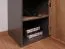 Armoire de la chambre des jeunes Sprimont 05, couleur : gris / chêne - Dimensions : 195 x 45 x 40 cm (H x L x P)