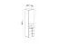 Ensemble salon 3 pièces Schilde | Chêne blanc, blanc et anthracite | Design moderne et fonctionnel