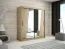150 cm de large Armoire avec 2 portes | 5 casiers | Couleur: Chêne Sonoma Abbildung