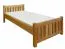 Cadre de lit pour enfants / Lit pour enfant 100 x 200 cm | Bois massif: Hêtre | Laqué Naturel Abbildung