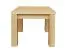 Bois massif Table basse Table lounge Pin Naturel 50x60x60 cm, Table de salon Table d'appoint Table de club massif Abbildung