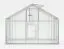 Serre - Serre Radicchio XL16, parois : verre trempé 4 mm, toit : 6 mm HKP multiparois, surface au sol : 16,5 m² - Dimensions : 570 x 290 cm (lo x la)