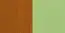Table de nuit Milo 10, couleur : aulne / vert, bois de pin massif - Dimensions : 56 x 38 x 40 cm (h x l x p)
