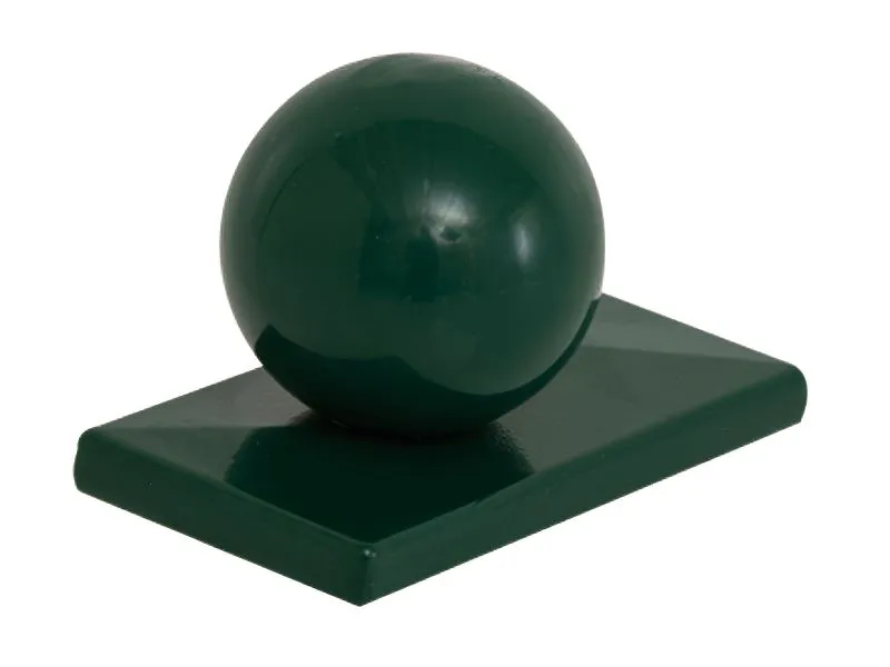 Capuchon en aluminium avec bille pour Mod. P & A, Couleur: vert