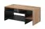 Table basse / Couleur : Chêne Gold Craft / Anthracite / 3 compartiments spacieux / 120 x 60 x 53 cm / Bords ABS / Table basse / Pour le salon
