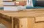 Table basse Wooden Nature 124 | Chêne massif | 105 x 65 x 45 cm | Design moderne et robuste