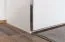 Armoire de vestiaire Blanc brillant, Dimensions: 224 x 272 x 61 cm (H x L x P)