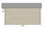Abri de jardin Wiesentraum 02, 34 mm Maison en madriers, naturel, surface au sol 12 m², avec 1 porte double et 1 fenêtre simple, Toit à deux versants