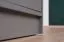 Armoire au design épuré Hannut 40, Couleur : Anthracite - dimensions : 190 x 100 x 56 cm (h x l x p)