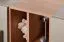 Chambre à coucher complète C Authie, 5 pièces, vert menthe / chêne foncé / noir, design agréable, couleurs harmonieuses, montage simple et rapide