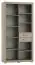 Étagère Lorengau 25, couleur : chêne Sonoma - Dimensions : 202 x 100 x 40 cm (H x L x P)