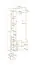 Portemanteau clair Bratteli 01, couleur : chêne Sonoma - dimensions : 203 x 90 x 32 cm (h x l x p), avec deux crochets