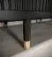 Exceptionnelle armoire à portes coulissantes Jotunheimen 162, couleur : noir - Dimensions : 208 x 150,5 x 62 cm (H x L x P)