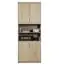 Armoire "Kontich" 06, couleur : chêne Sonoma - Dimensions : 212 x 80 x 35 cm (h x l x p)