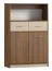 Chambre junior complète 4 pièces Pasuruan | Design moderne | Noyer / Érable | Lit 90x200 cm