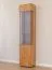 Vitrine Sienne 02 | 205 x 43 x 37 cm | Ouverture à droite | Chêne sauvage huilé brossé | LED intégrée | 1 porte, 5 étagères